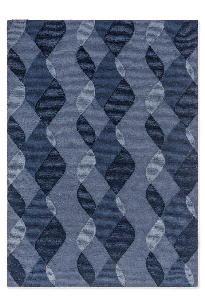 Brink & Campman Decor Riff Water Blue 098208 Rug