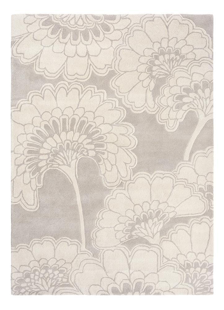 Florence Broadhurst Japanese Floral in Oyster : 039701