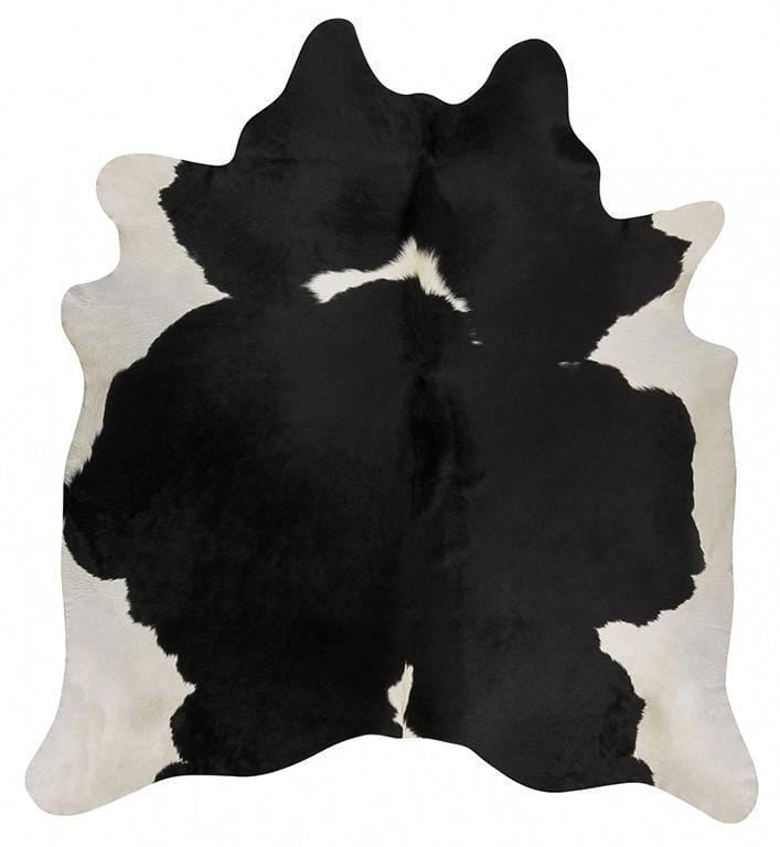 Natural Cowhide in Black & White