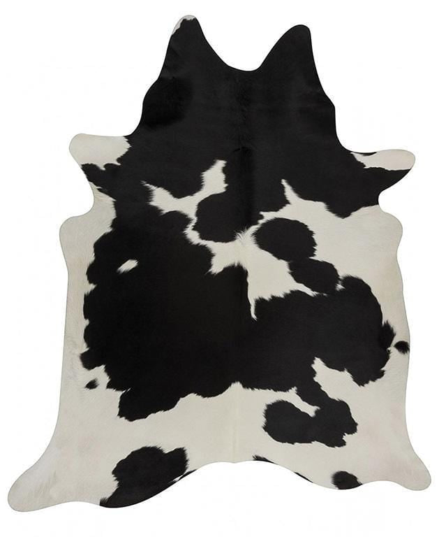 Natural Cowhide in Black & White