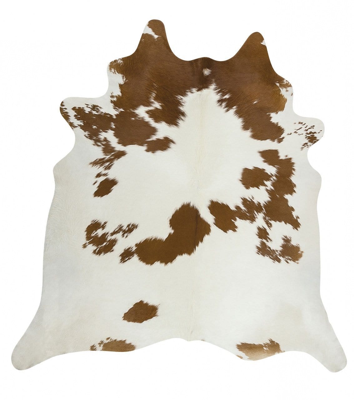 Natural Cowhide in Brown & White