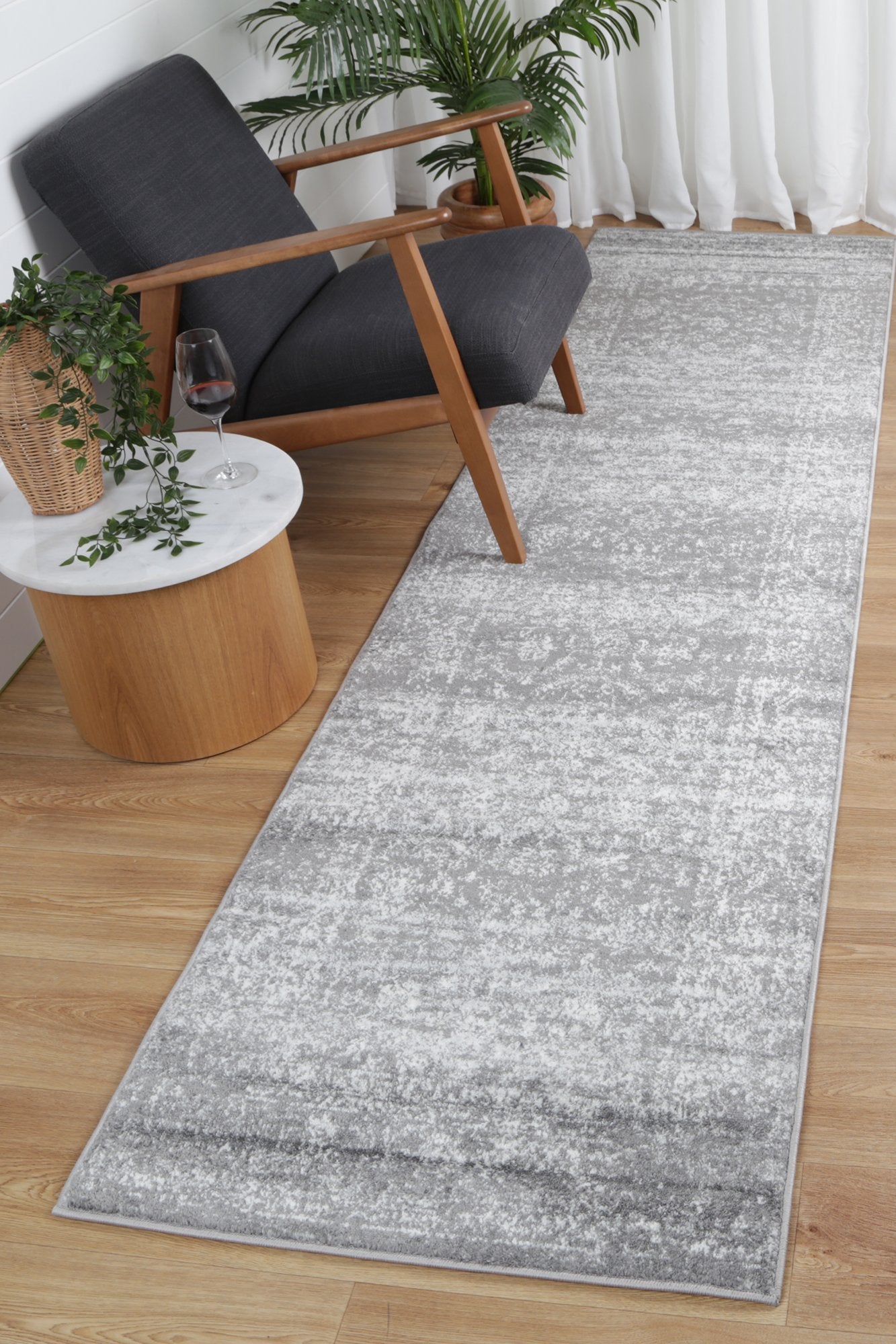 Provence Transitional in Grey : Runner